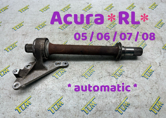 05-08 Acura RL Half Jack Shaft Middle Axle 2005 2006 2007 2008 AUTOMATIC 3.5 OEM