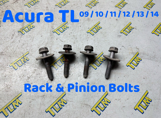 09-14 Acura TL Rack & Pinion Bolts 2009 2010 2011 2012 2013 2014 OEM