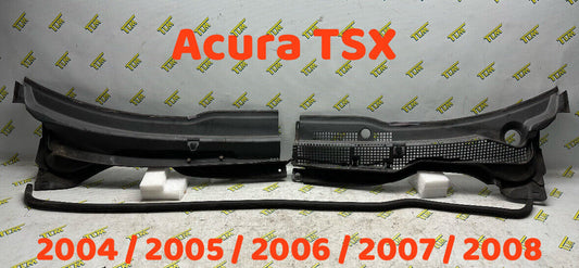 04-08 Acura TSX Cowl Vent Windshield Wiper Panel LEFT & RIGHT Panel 05 06 07 OEM