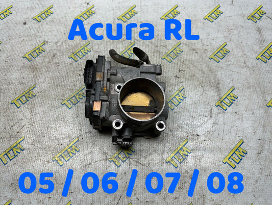 05-08 Acura RL Throttle Body 3.5 engine 2005 2006 2007 2008 05 06 07 OEM