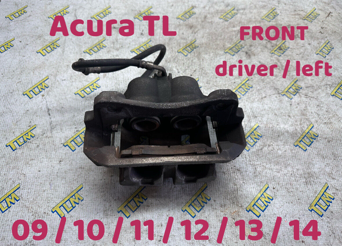 09-14 Acura TL Caliper FRONT DRIVER LEFT 2009 2010 2011 2012 2013 2014 Brake OEM