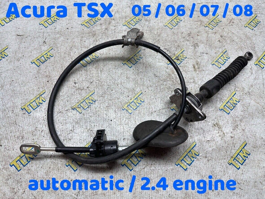 05-08 Acura TSX Transmission Cable SHIFTER Automatic 2.4 Gear Shift 06 07 OEM