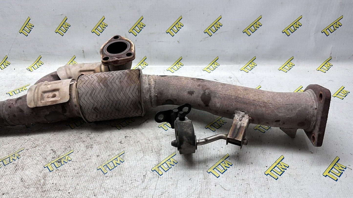 09-14 Acura TL Exhaust Down J Pipe Y Flex Pipe 3.5 2009 2010 11 2012 13 2014 OEM