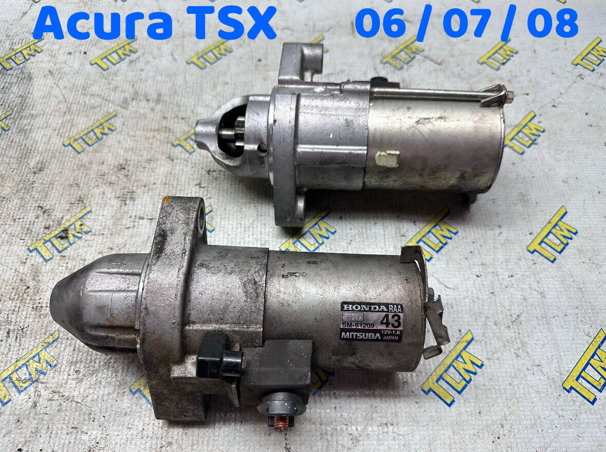 06 - 08 Acura TSX Starter Motor  2006 2007 2008 *TESTED* 06 07 08 OEM