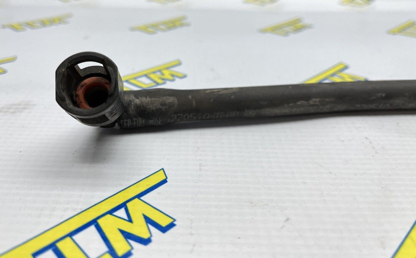 07 08 Acura TL TYPE S Fuel Feed Hose Line Firewall Tube GAS Automatic 3.5 S OEM