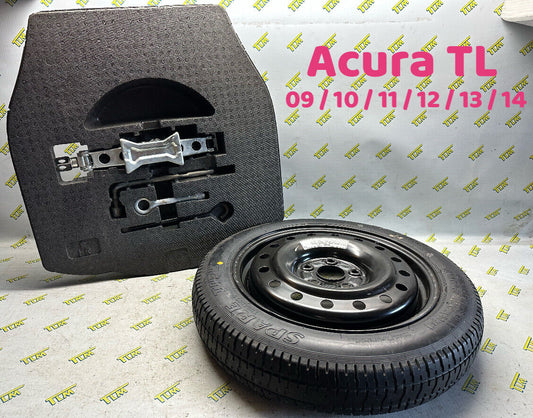 09-14 Acura TL Spare Tire Foam Tool Kit 2009 2010 2011 2012 2013 2014 Donut OEM