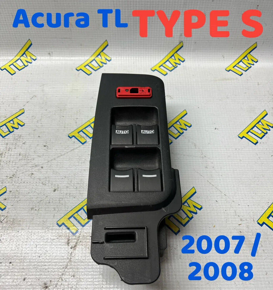 07 08 Acura TL TYPE S Front Driver Master Window Switch Control 2007 2008 OEM