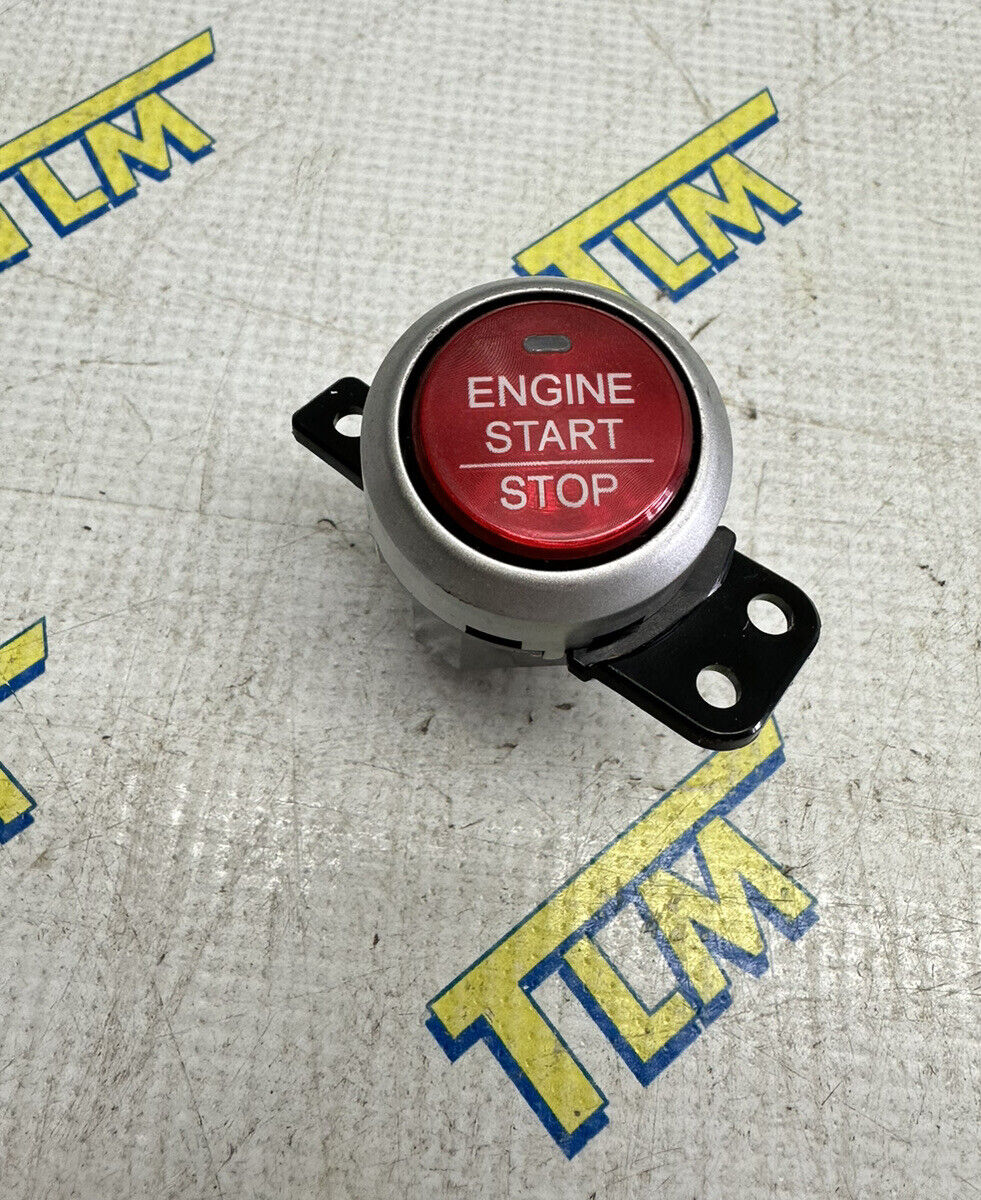 09-11 Acura TL Engine START STOP Button Red 2009 2010 2011 10 OEM