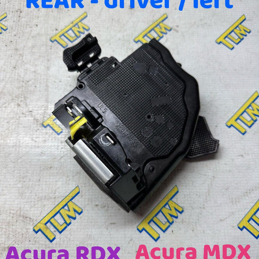Acura RDX 13-18 / MDX 15-20 Door Lock Actuator REAR DRIVER LEFT 2016 2017 19 OEM