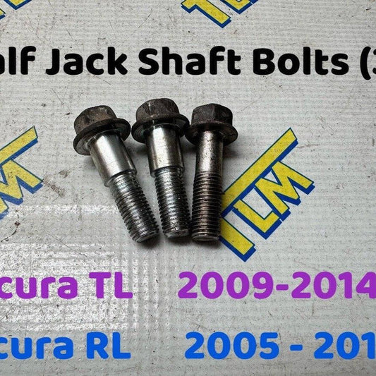 Acura / TL 09-14 / RL 05-12 /Intermediate Half Jack Shaft *BOLTS ONLY* 10 11 OEM