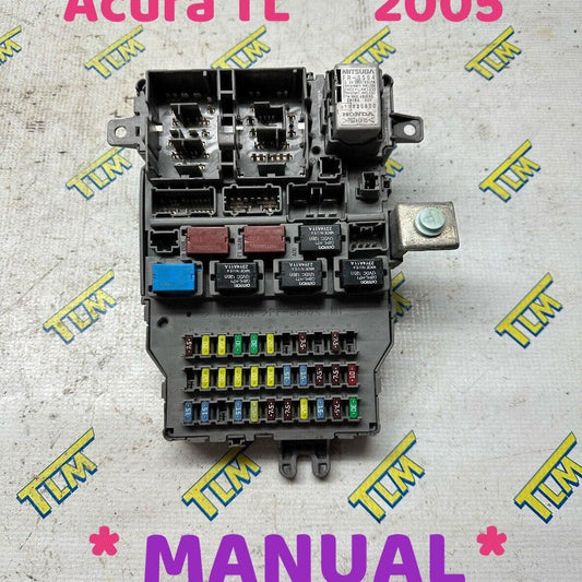 Acura TL 2005 Interior Fuse Box MANUAL transmission 05 Under Dash OEM
