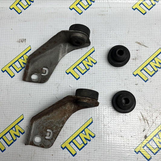 Acura TL AC Condenser Support Mount Brackets Rubbers 2004 2005 2006 2007 08 OEM