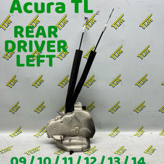 Acura TL Door Lock Latch Actuator REAR DRIVER LEFT 2009 2010 11 12 13 14 OEM