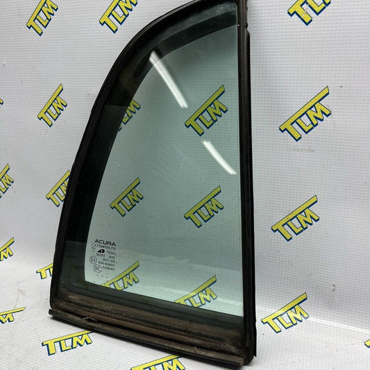 Acura TL Door Window Glass Quarter REAR RIGHT PASSENGER 04 05 06 07 08 OEM