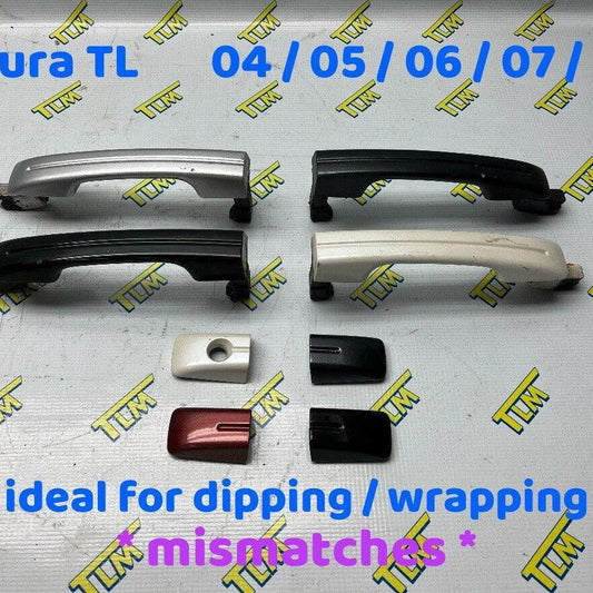 Acura TL Handle Set Exterior 2004 2005 2006 2007 2008 Front Rear Left Right OEM