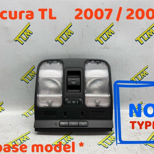 Acura TL Overhead Ceiling Dome Interior Light Sunroof 2007 2008 07 08 Map OEM