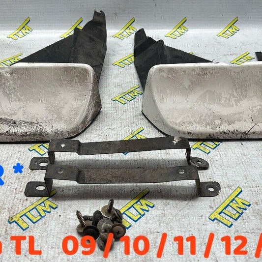 Acura TL REAR Mud Flap WHITE Right Left 09 2010 11 12 13 14 Splash OEM