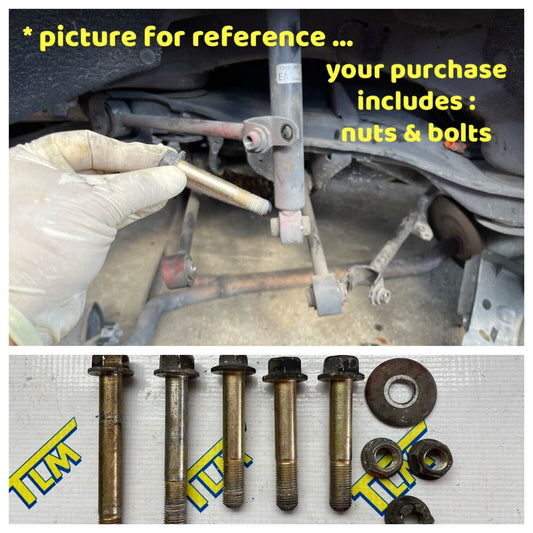 Acura TL REAR Suspension Control Arm Bolts & Nuts 04 05 06 07 08 Auto Manual OEM