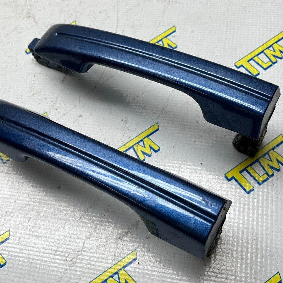 Acura TL TYPE S Handle Set Exterior KBP Blue 2007 2008 Front Rear Left Right OEM