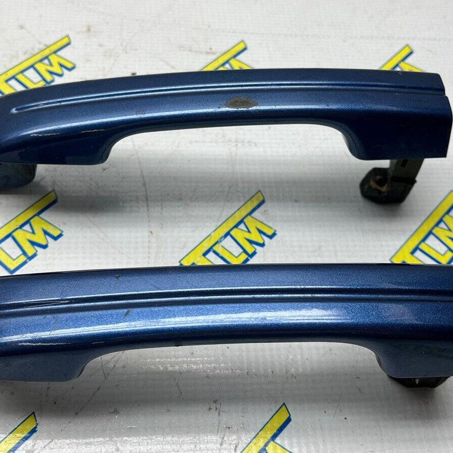 Acura TL TYPE S Handle Set Exterior KBP Blue 2007 2008 Front Rear Left Right OEM