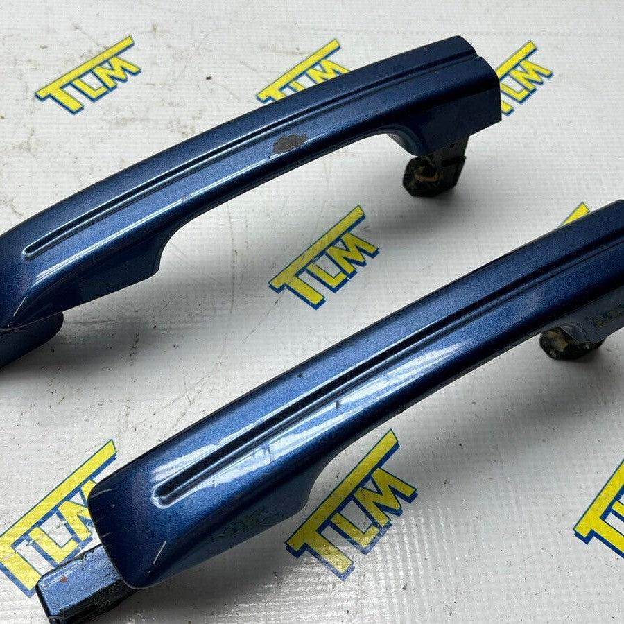 Acura TL TYPE S Handle Set Exterior KBP Blue 2007 2008 Front Rear Left Right OEM