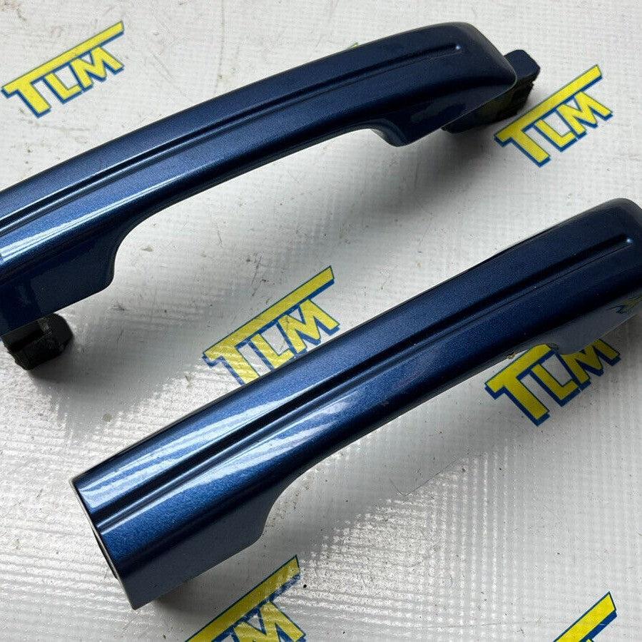 Acura TL TYPE S Handle Set Exterior KBP Blue 2007 2008 Front Rear Left Right OEM