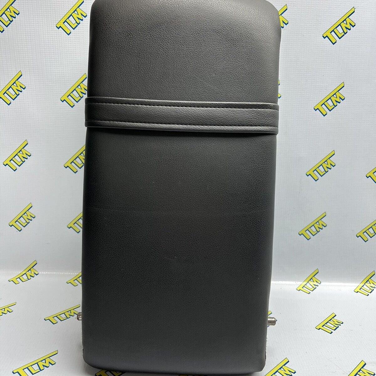 Acura TL TYPE S Rear Seat Center Console Arm Rest Black Leather 2007 2008 OEM