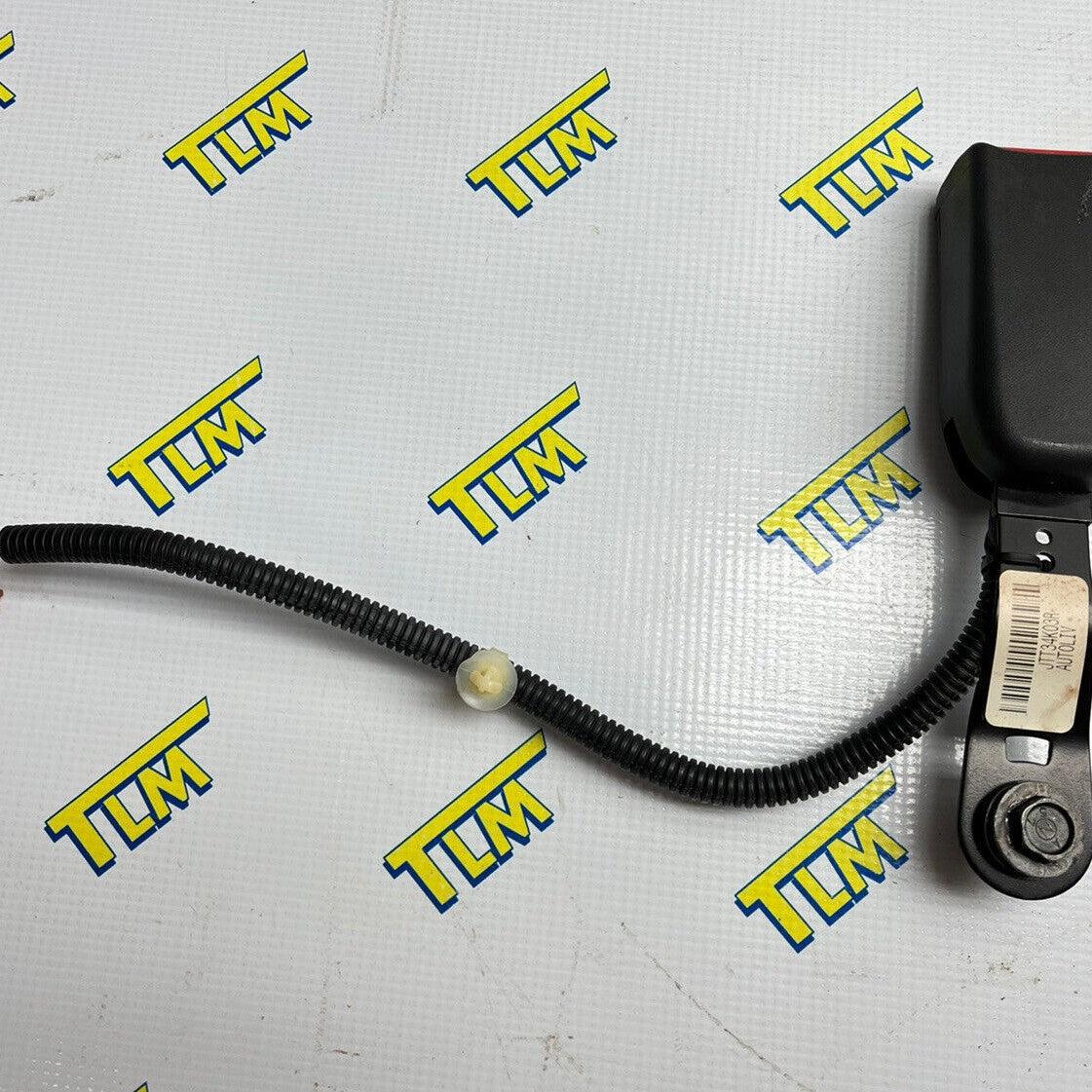 Acura TL TYPE S Seatbelt Buckle FRONT PASSENGER RIGHT Black 2007 2008 OEM