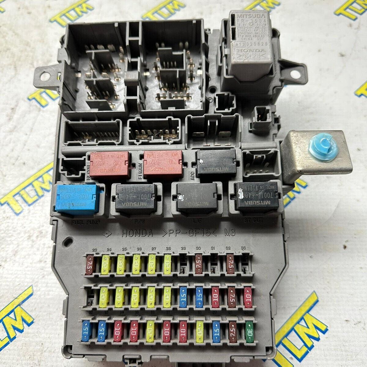 Acura TSX 2006 Interior Fuse Box MANUAL transmission 2.4 eng 06 Under Dash OEM