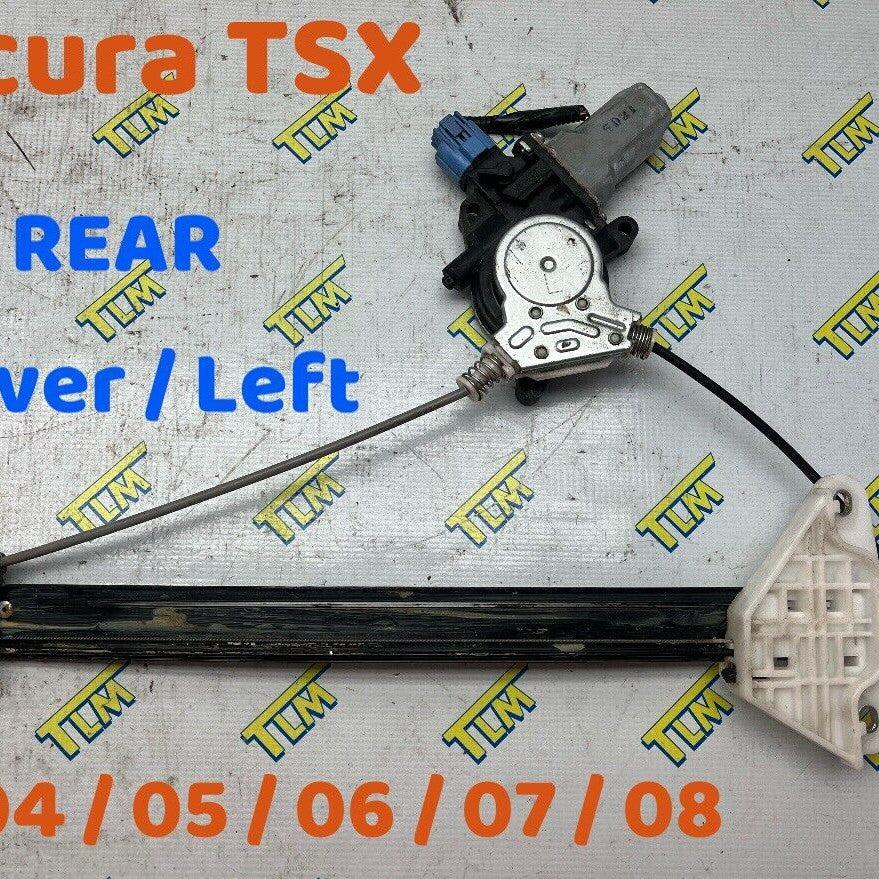 Acura TSX Door Window Motor Regulator REAR DRIVER LEFT 04 05 06 07 08 OEM