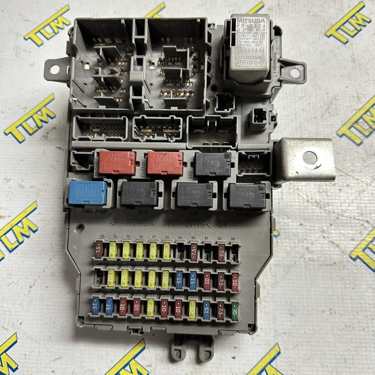 Acura TSX Interior Fuse Box AUTOMATIC 2.4 engine Under Dash 2006 06 OEM