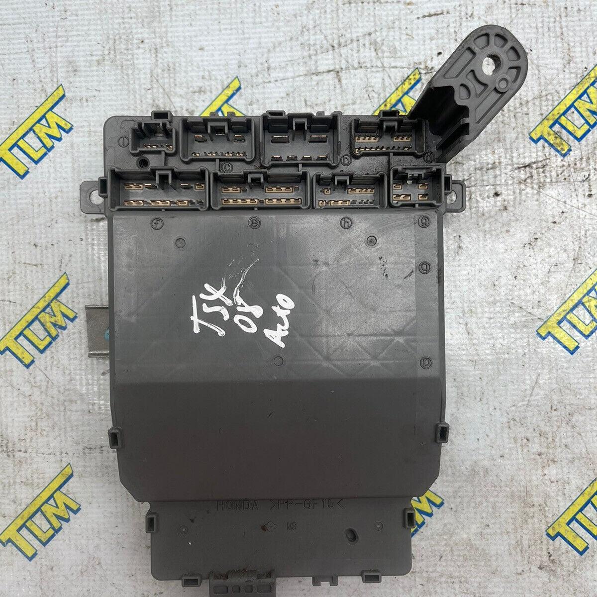 Acura TSX Interior Fuse Box AUTOMATIC 2.4 engine Under Dash 2007 2008 OEM