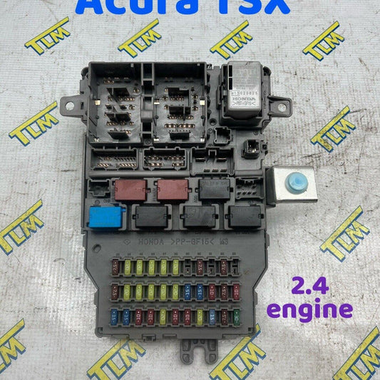 Acura TSX Interior Fuse Box AUTOMATIC 2.4 engine Under Dash 2007 2008 OEM