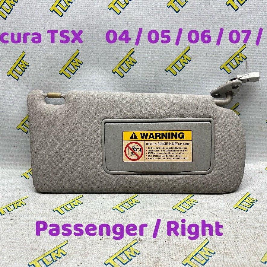 Acura TSX Sun Visor PASSENGER RIGHT Mirror 2004 2005 2006 2007 2008 OEM