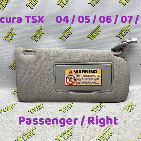 Acura TSX Sun Visor PASSENGER RIGHT Mirror 2004 2005 2006 2007 2008 OEM